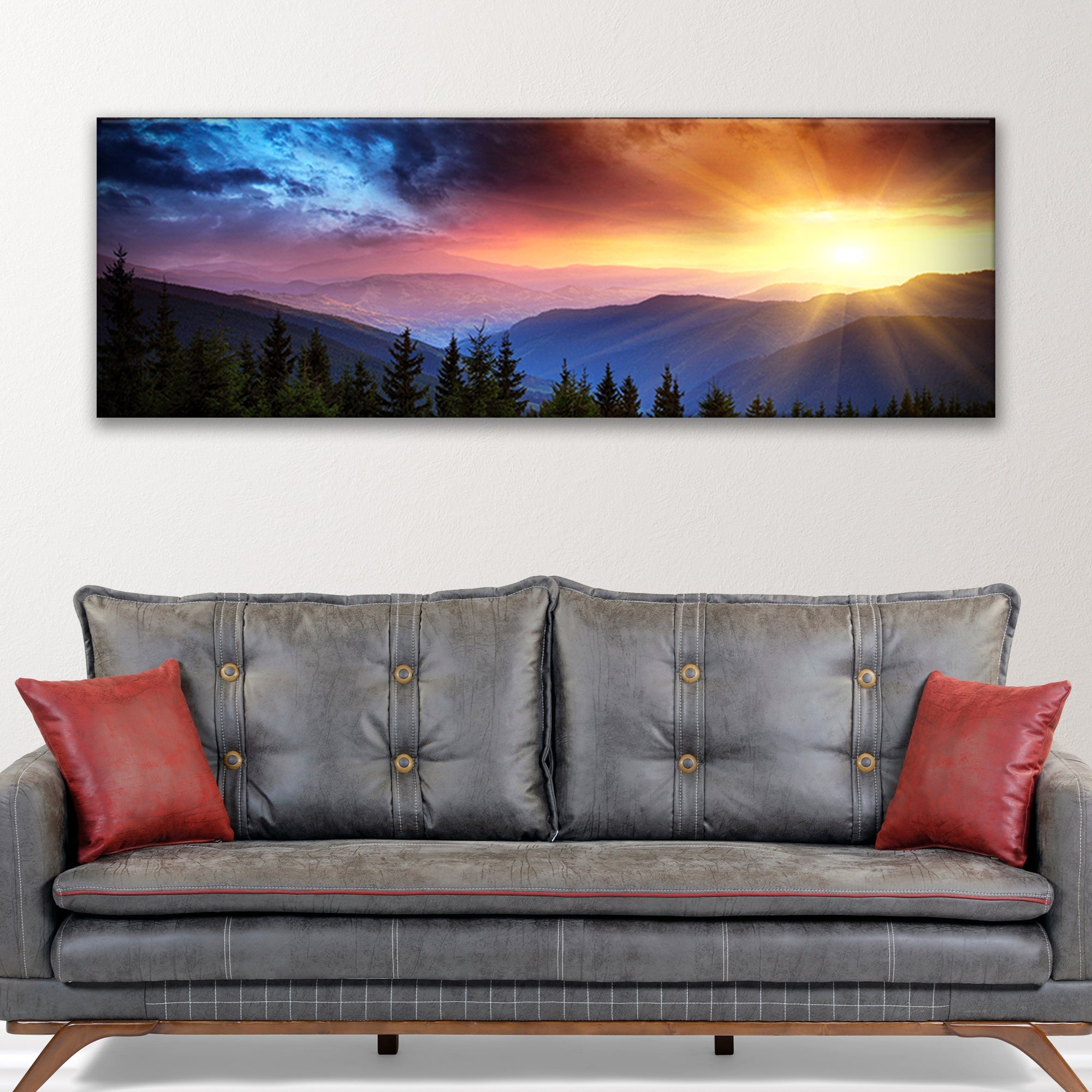 Violet Passage - Canvas Print